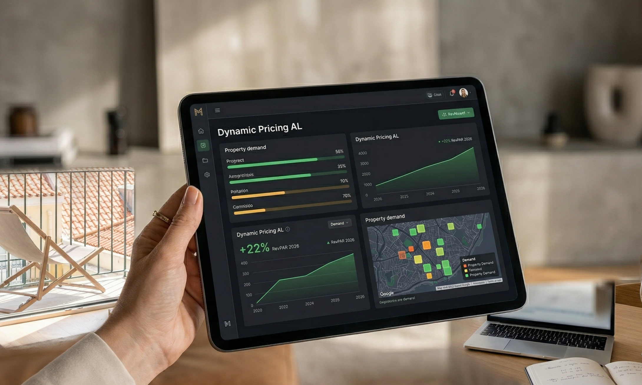 precificação dinâmica alojamento local Portugal